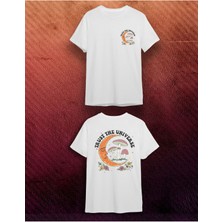 Elbiseciniz Moda Tişört Sırt Baskılı  Unisex TIŞÖRT/%100 Pamuk Dtf Baskılı T Shirt