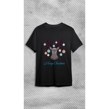 Elbiseciniz Yılbaşı Geyik Tişörtü, Noel Tişörtü, Mutlu Yıllar Yeni Yıl Kostümü, 2024 Christmas Tshirt