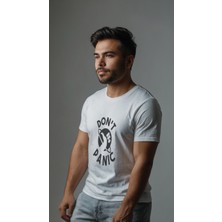 Baskiup Erkek Baskılı T-Shirt  Erkek Tişört