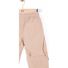 Nk Kids Erkek Çocuk Camel Çıtçıtlı Pantolon 66708