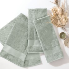 Yataş Essentials 3'lü El / Yüz / Baş Havlu Seti Nil Yeşili - 50X90 cm