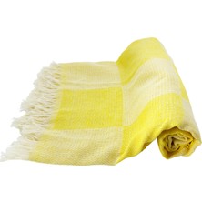 Inter Z 2'li Set Dama Desenli Peştamal Plaj Havlusu 70X155 cm