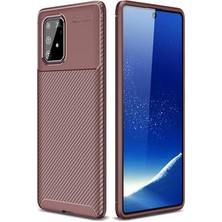 Techno Guru Samsung Galaxy S10 Lite Gofret Desenli Ultra Koruma Sağlayan Negro Silikon Kılıf