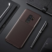 Techno Guru Samsung Galaxy S9 Plus Gofret Desenli Ultra Koruma Sağlayan Negro Silikon Kılıf