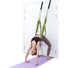 GongtuShop Mor Tarzı Yoga Halat Streç Askı Bale Tezahürat Dans Ev Kemer Yoga Eğitmeni Kapı Jimnastik Çeker Kadın Egzersiz Egzersiz (Yurt Dışından)