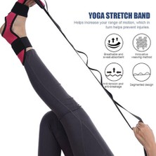 GongtuShop Mavi Stil Nefes Alabilen Fitness Yoga Ligament Esnek Kemer Rehabilitasyon Eğitim Kayışı Ayak Bacak Streç Kayış (Yurt Dışından)