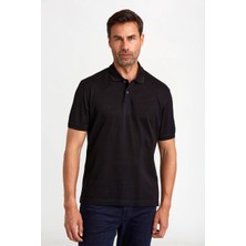 Bisse Erkek V Yaka T-Shirt Sıyah TSNOS24Y24102_D99