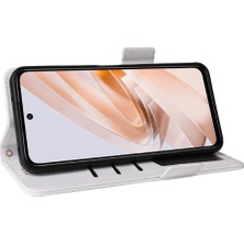 Manyi Mall Xıaomı Poco M6 4g Manyetik Yan Toka Cüzdan Pu Deri Için Flip Case (Yurt Dışından)