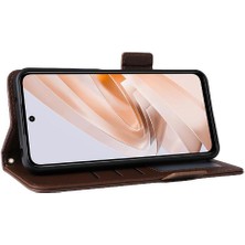 Manyi Mall Xıaomı Poco M6 4g Manyetik Yan Toka Cüzdan Pu Deri Için Flip Case (Yurt Dışından)