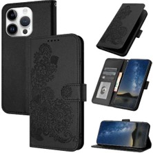 Manyi Mall IPhone 16 Için Flip Case Pro Max Kickstand Koruyucu Pu Deri Manyetik (Yurt Dışından)