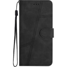 Manyi Mall Sony Xperia 10 V Için Flip Case Kart Yuvaları Tutucu Manyetik Bilek Kayışı Tam (Yurt Dışından)