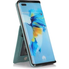 Manyi Mall Huawei Mate 40 Pro Manyetik Toka Kickstand Premium Kılıf ile Uyumlu (Yurt Dışından)