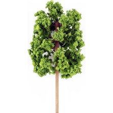 Hobby Time Hobbytime 11 Cm. Yassı Formlu Yaz Yeşili Maket Ağacı