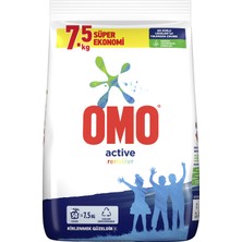 Omo Active Toz Çamaşır Deterjanı Renkliler Için 7.5 kg