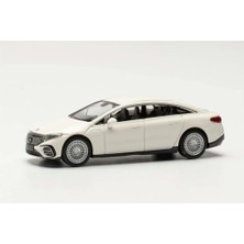 Herpa 421041 1/87 Ölçek, Mercedes Eq Eqs, Polar Beyaz, Sergilemeye Hazır Model Araç