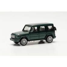 Herpa 430760-003 1/87 Ölçek, MB G-Klasse Cip, Koyu Yeşil, Sergilemeye Hazır Model Araç