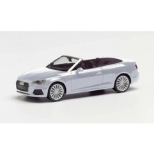 Herpa 038768-002 1/87 Ölçek, Audi A5 Cabrio, Metalik Gümüş, Sergilemeye Hazır Model Araç