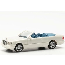 Herpa 420990 1/87 Ölçek, MB 320CE-24 Cabrio, Beyaz, Sergilemeye Hazır Model Araç