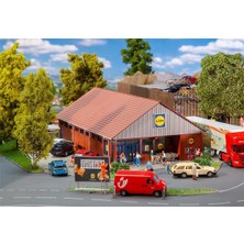 Faller 130615 1/87 Ölçek, Lidl Süpermarket, Plastik Model Kiti