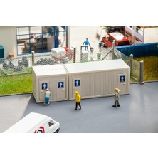 Faller 130131 1/87 Ölçek, Tuvalet Koyteyneri ( 2 Adet ), Plastik Model Kiti