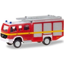 Herpa 66747 1/160 Ölçek, MB Atego HLF 20 İtfaiye, Sergilemeye Hazır Model Araç