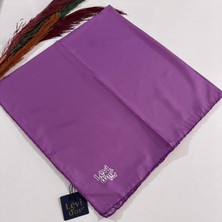 Levidor Levi'dor Trend Düz Renk Eşarp Mor LVB38