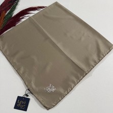 Levidor Levi'dor Trend Düz Renk Eşarp Kapiçino LVB20