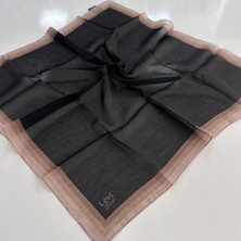 Levidor Levi'dor Kehribar Eşarp Siyah-Kahve LTR0218