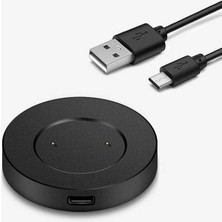 Enci Store Huawei Gt2 46 Mm Uyumlu Usb Şarj Kablosu - Siyah