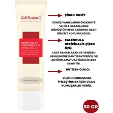 Cell Fusion C Derma Relief 100 SPF 50+/PA++++ Çocuklar ve Yetişkinler için Güneş Kremi