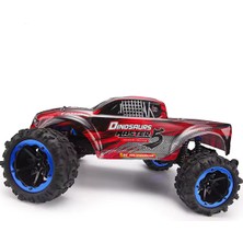 Remo 8036 1/8 Ölçek, 4WD Off Road Pro Monster Truck (Dinosaurs Master) Kırmızı Kaportalı, Fırçasız Motorlu, 7.4V 4200MAH Li-Po