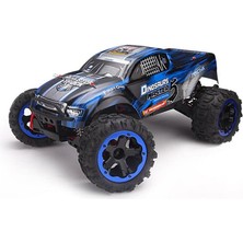 Remo 8036 1/8 Ölçek, 4WD Off Road Pro Monster Truck (Dinosaurs Master) Mavi Kaportalı, Fırçasız Motorlu, 7.4V 4200MAH Li-Po Pil