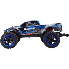 Remo 8036 1/8 Ölçek, 4WD Off Road Pro Monster Truck (Dinosaurs Master) Mavi Kaportalı, Fırçasız Motorlu, 7.4V 4200MAH Li-Po Pil