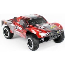 Remo 1022 1/10 Ölçek, 4WD Off Road Short Course (9emu) Fırçalı Çift Motorlu, Kırmızı Kaportalı, Rc Model Araç