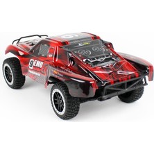 Remo 1022 1/10 Ölçek, 4WD Off Road Short Course (9emu) Fırçalı Çift Motorlu, Kırmızı Kaportalı, Rc Model Araç