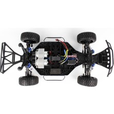 Remo 1022 1/10 Ölçek, 4WD Off Road Short Course (9emu) Fırçalı Çift Motorlu, Kırmızı Kaportalı, Rc Model Araç