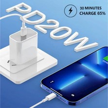 Toocki 20W Pd Type-C Hızlı Şarj Adaptörü 20W Apple iPhone Uyumlu 15 14 13 12 11 Pro Max Hızlı Şarj