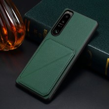 PLZ Shop Sony Xperia 1 Iv Için Kart Yuvası Tutucu Telefon Kılıfı (Yurt Dışından)