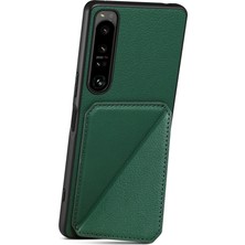 PLZ Shop Sony Xperia 1 Iv Için Kart Yuvası Tutucu Telefon Kılıfı (Yurt Dışından)