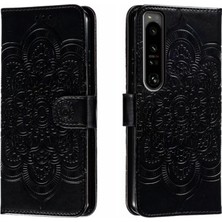 PLZ Shop Sony Xperia 1 Iv Için Mandala Pu Kılıf (Yurt Dışından)