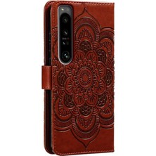 PLZ Shop Sony Xperia 1 Iv Için Mandala Pu Kılıf (Yurt Dışından)