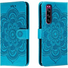 PLZ Shop Sony Xperia 5 Için Mandala Pu Kılıf (Yurt Dışından)