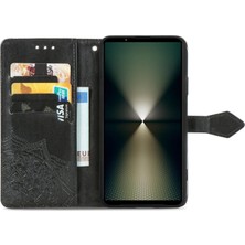 PLZ Shop Sony Xperia 5 Vı Için Mandala Çiçek Kabartmalı Telefon Kılıfı (Yurt Dışından)