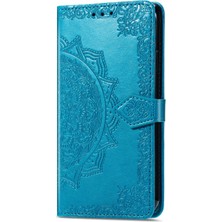 PLZ Shop Sony Xperia 5 Vı Için Mandala Çiçek Kabartmalı Telefon Kılıfı (Yurt Dışından)