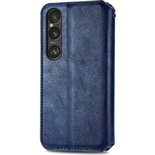 PLZ Shop Sony Xperia 1 Vı Için Kübik Preslenmiş Deri Kılıf (Yurt Dışından)