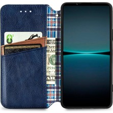 PLZ Shop Sony Xperia 1 Iv Için Preslenmiş Deri Kılıf (Yurt Dışından)