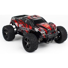 Remo 1635 1/16 Ölçek, 4WD Off Road Monster Truck (Smax) Kırmızı Kaportalı, Fırçasız Motorlu, 7.4V 1500MAH Li-Po Pilli, Rc Model