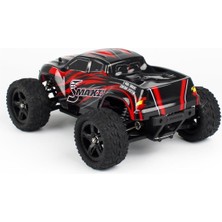 Remo 1635 1/16 Ölçek, 4WD Off Road Monster Truck (Smax) Kırmızı Kaportalı, Fırçasız Motorlu, 7.4V 1500MAH Li-Po Pilli, Rc Model