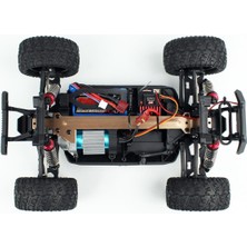 Remo 1635 1/16 Ölçek, 4WD Off Road Monster Truck (Smax) Kırmızı Kaportalı, Fırçasız Motorlu, 7.4V 1500MAH Li-Po Pilli, Rc Model