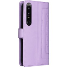 PLZ Shop Sony Xperia 1 Iv Için Deri Flip Telefon Kılıfı (Yurt Dışından)